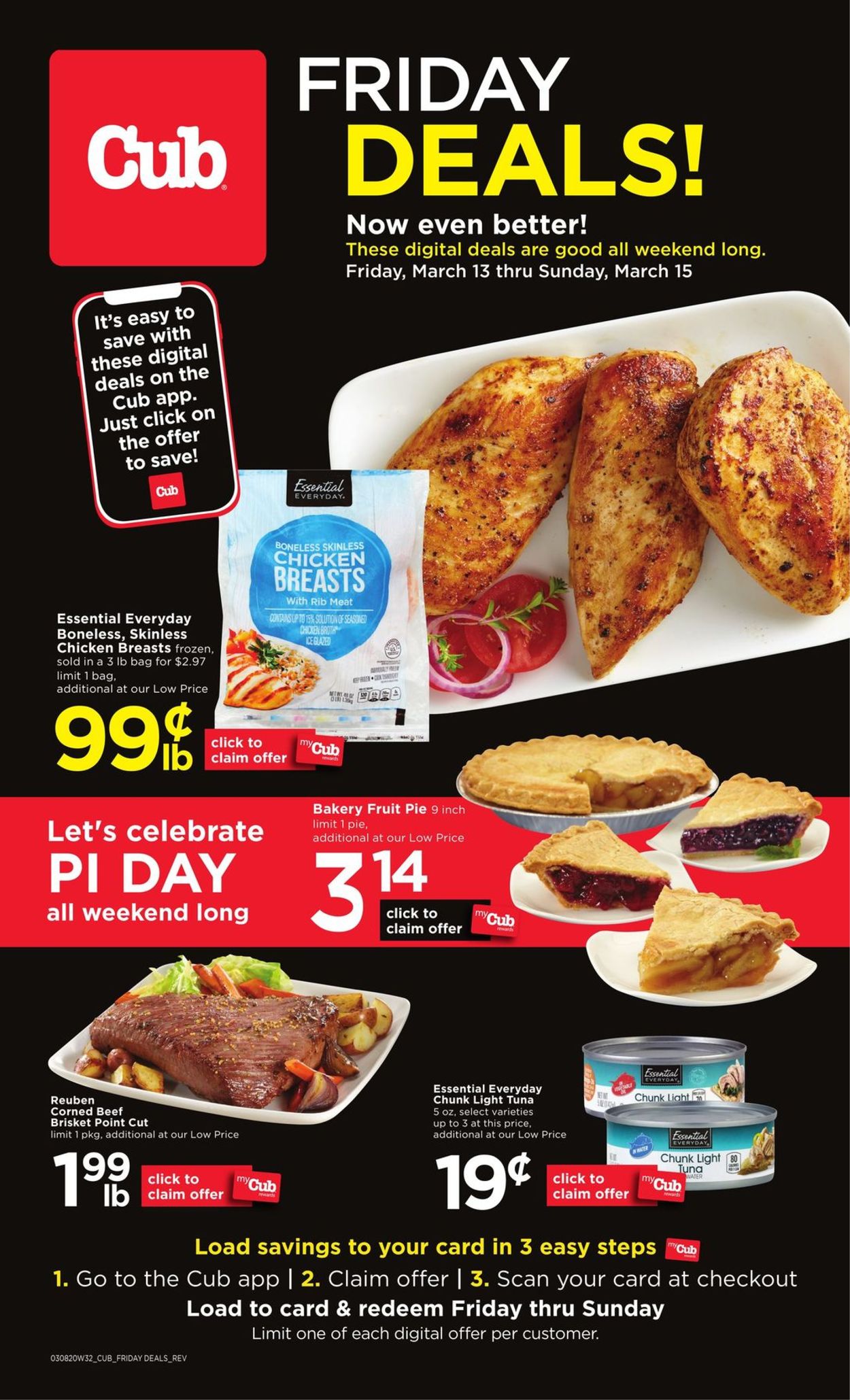 Catalogue Cub Foods from 03/13/2020