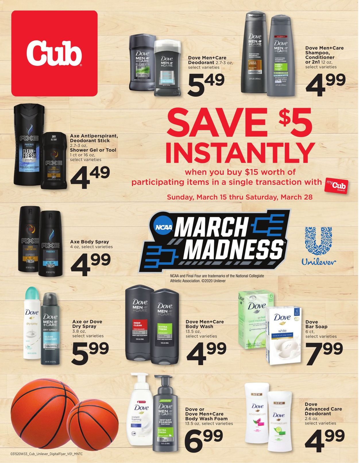 Catalogue Cub Foods from 03/15/2020