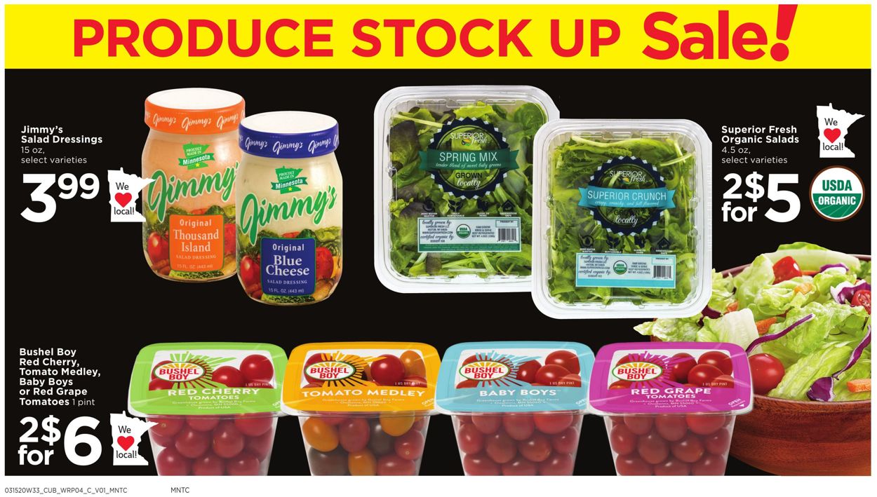 Catalogue Cub Foods from 03/15/2020