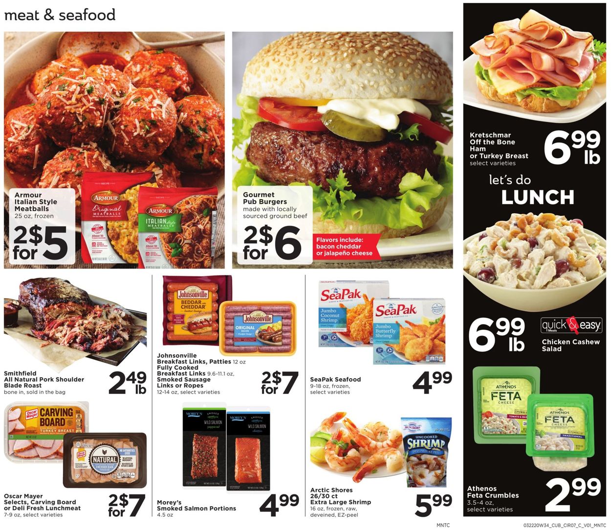Catalogue Cub Foods from 03/22/2020