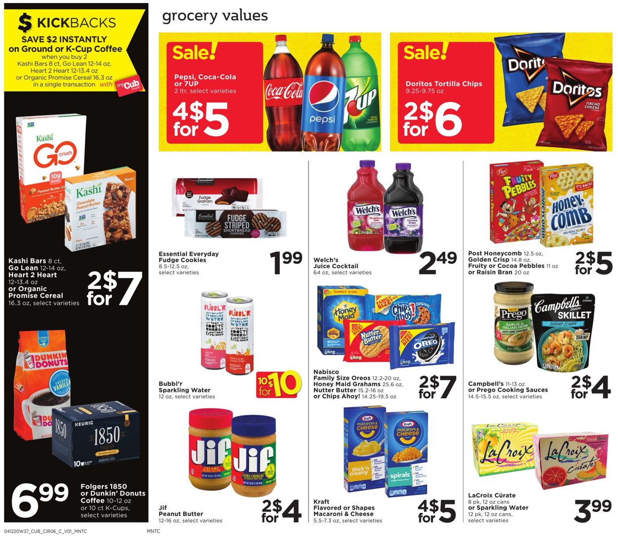 Catalogue Cub Foods from 04/13/2020