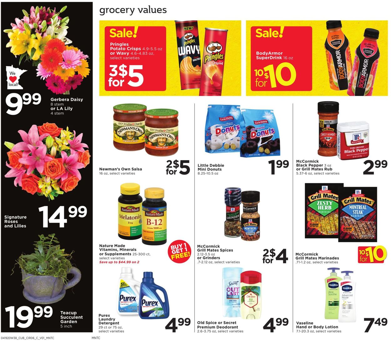 Catalogue Cub Foods from 04/19/2020