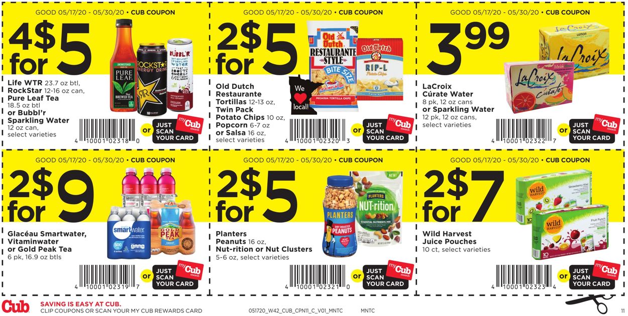 Catalogue Cub Foods from 05/17/2020