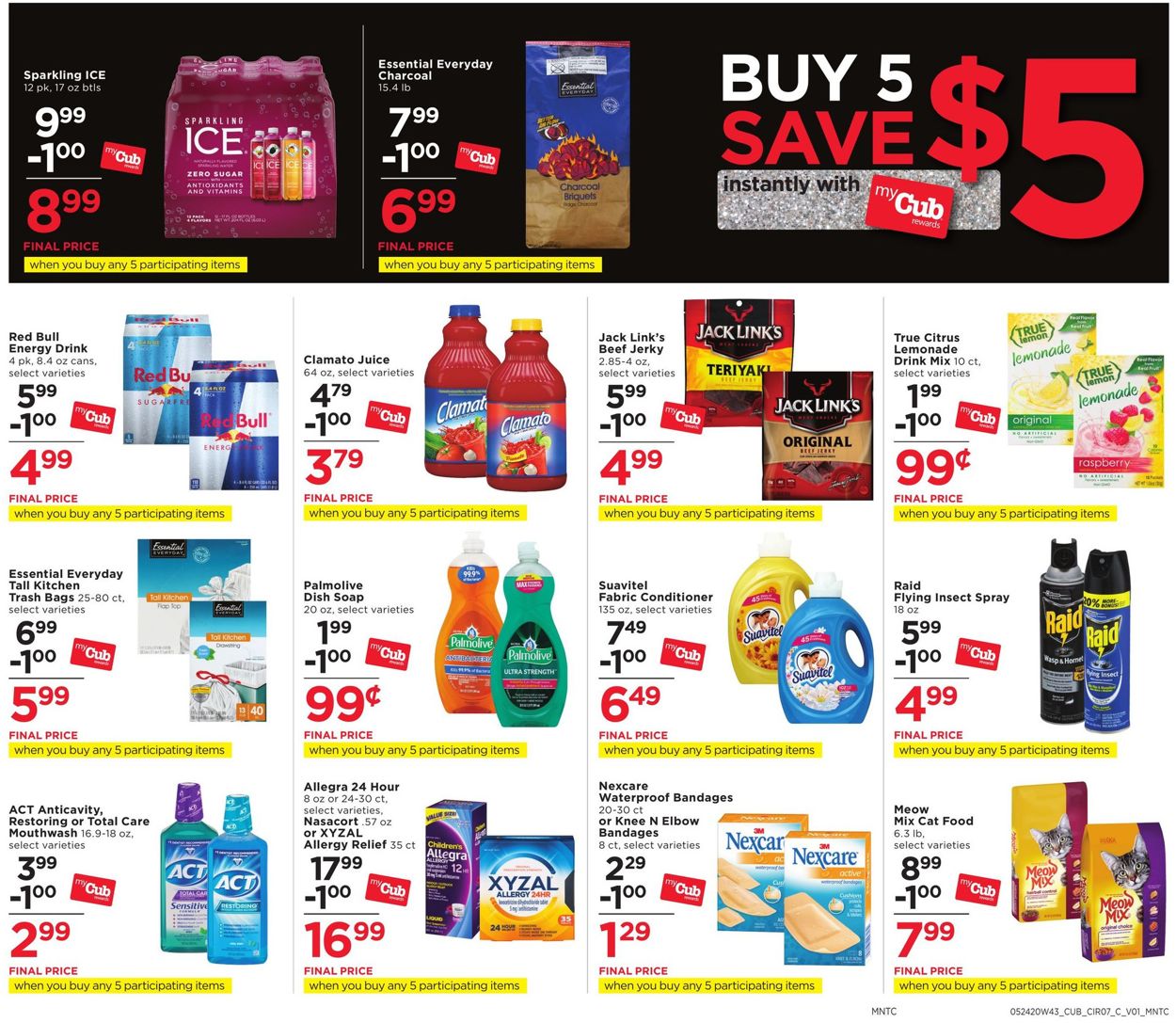 Catalogue Cub Foods from 05/24/2020