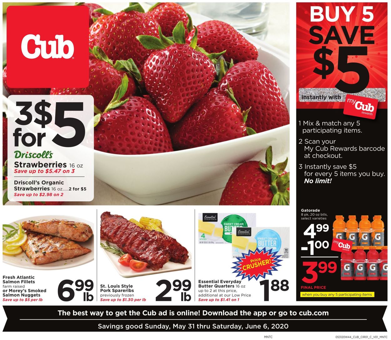 Catalogue Cub Foods from 05/31/2020