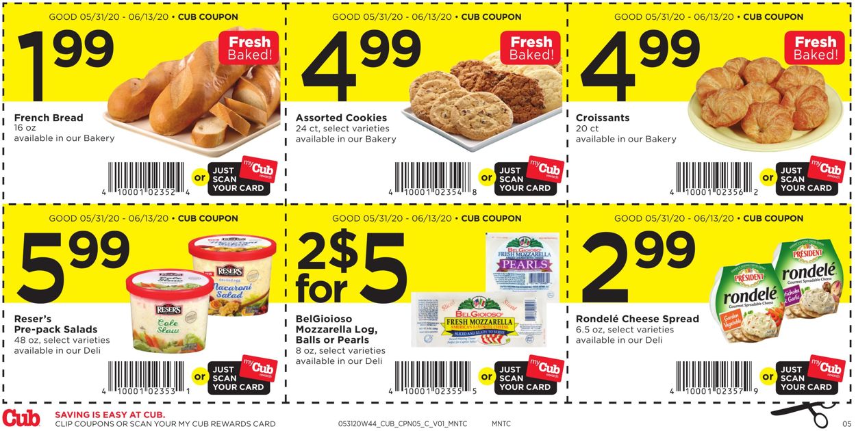 Catalogue Cub Foods from 05/31/2020