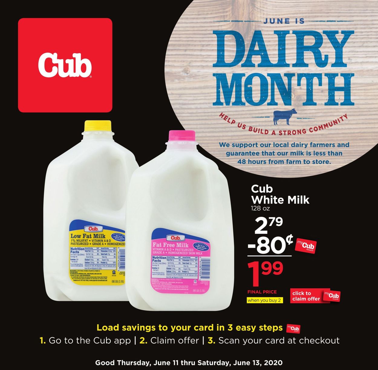 Catalogue Cub Foods from 06/11/2020