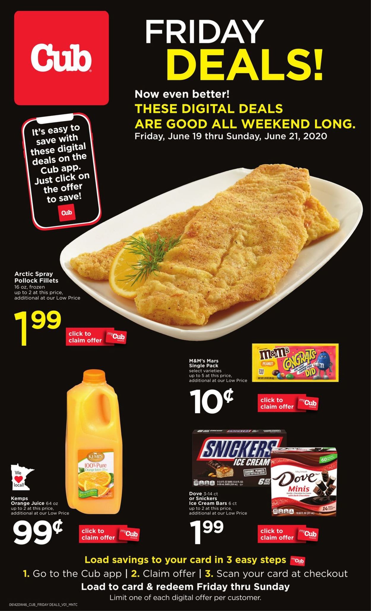 Catalogue Cub Foods from 06/19/2020