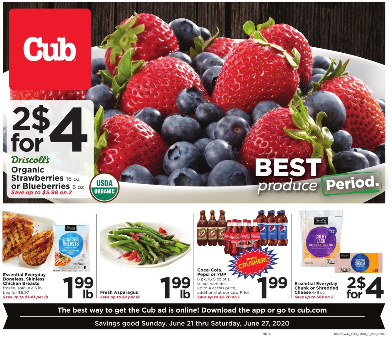Catalogue Cub Foods from 06/21/2020