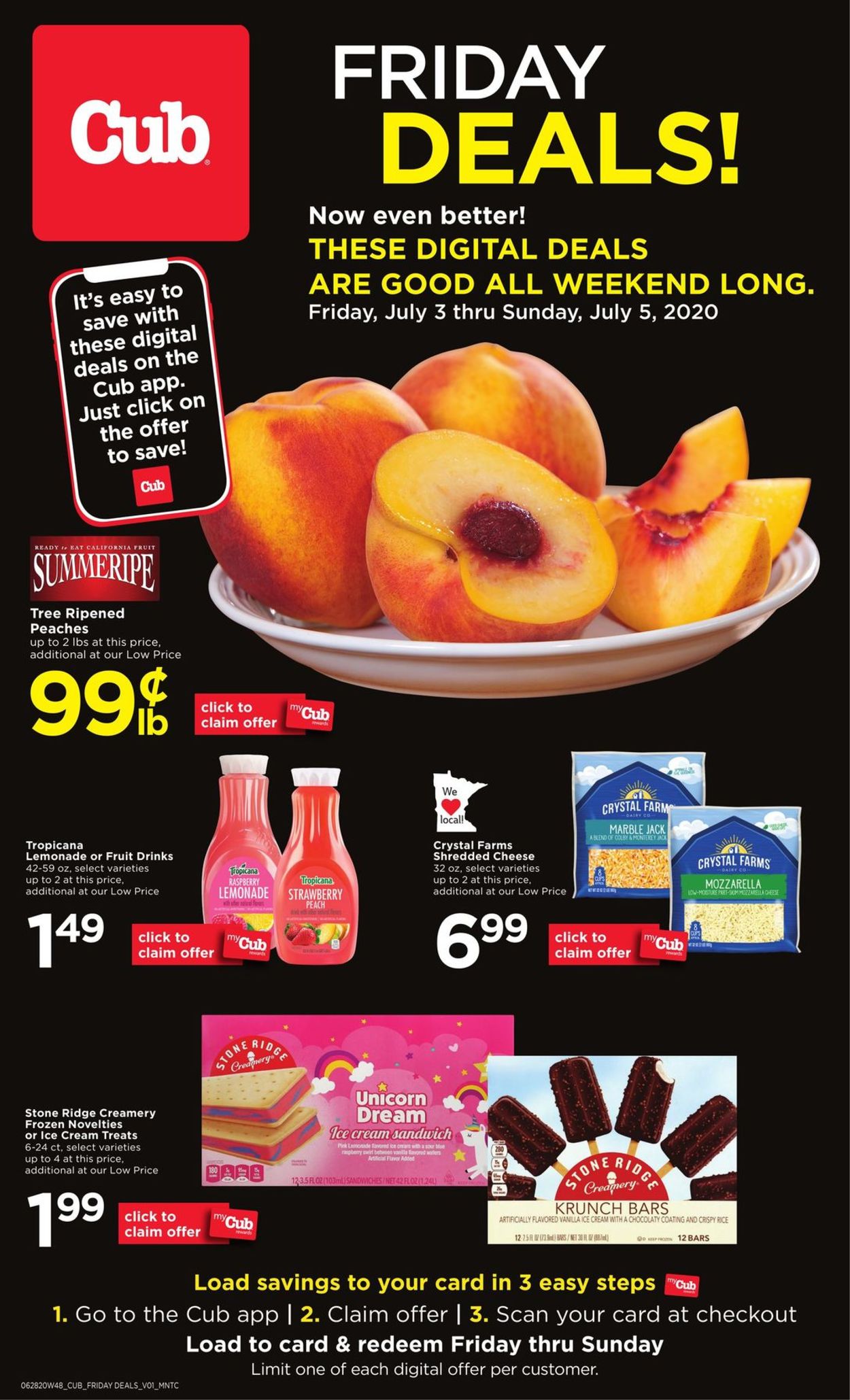 Catalogue Cub Foods from 07/03/2020