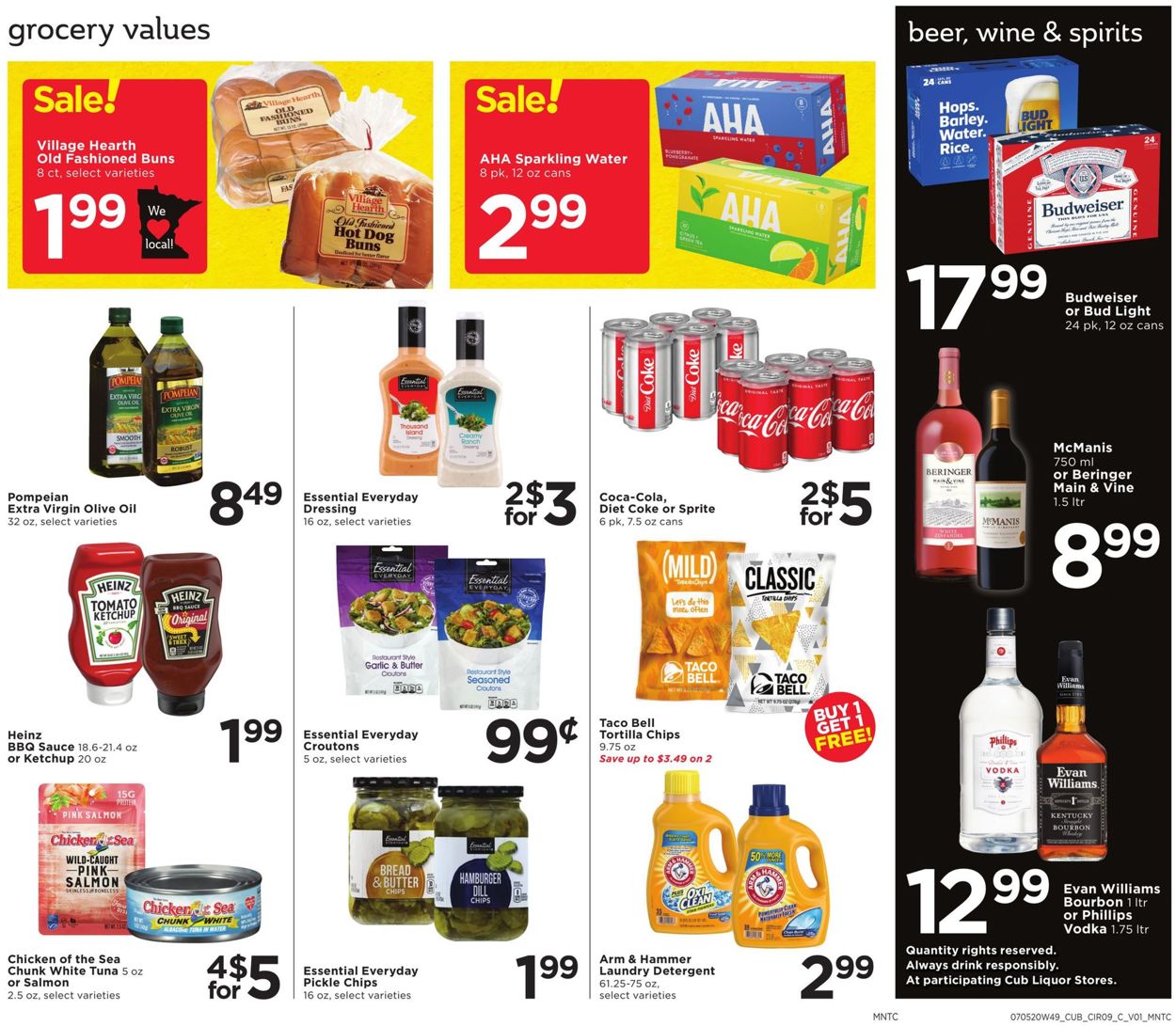 Catalogue Cub Foods from 07/05/2020