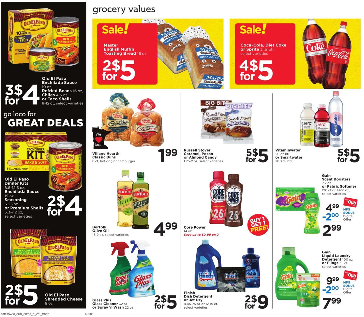 Catalogue Cub Foods from 07/19/2020