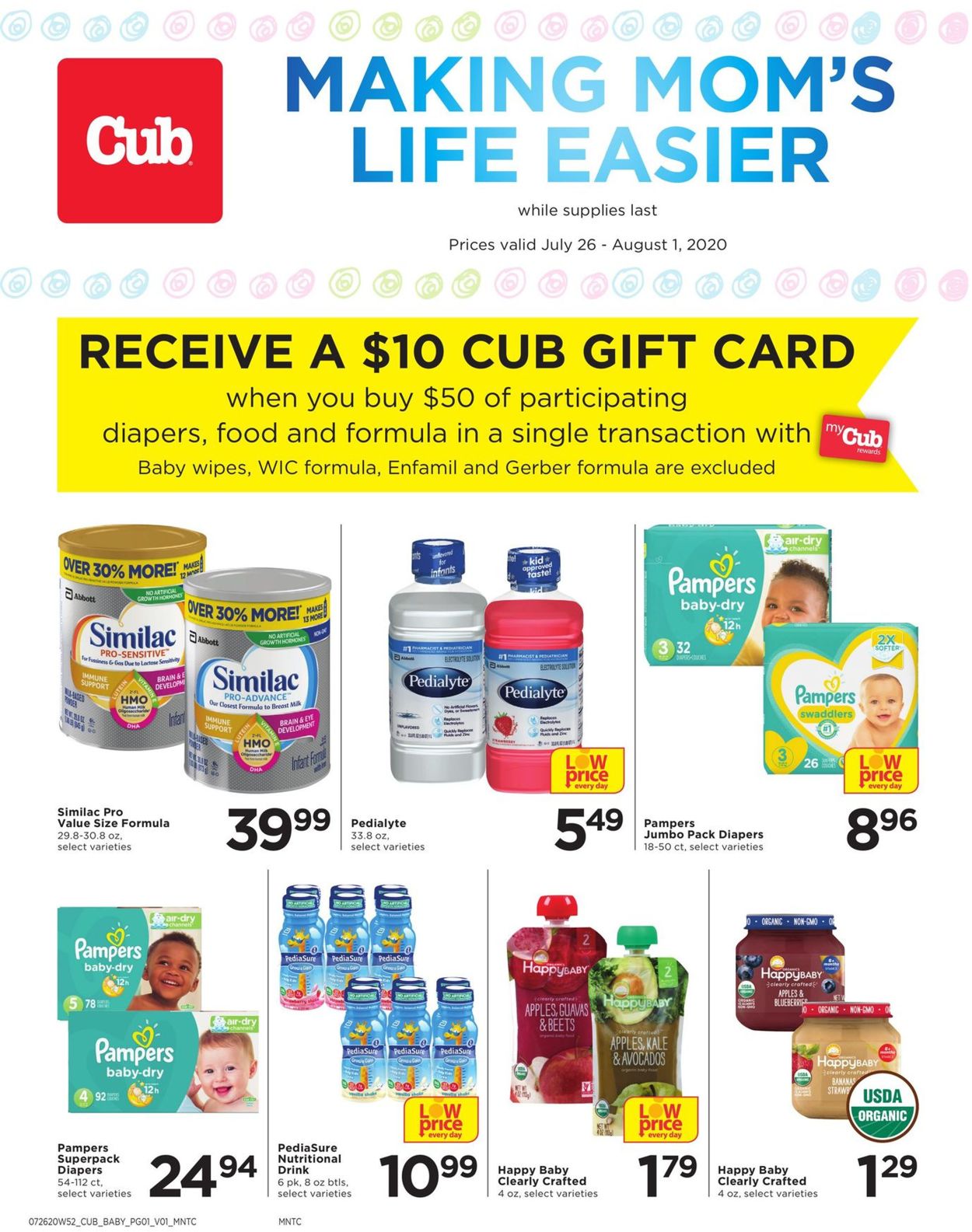 Catalogue Cub Foods from 07/26/2020