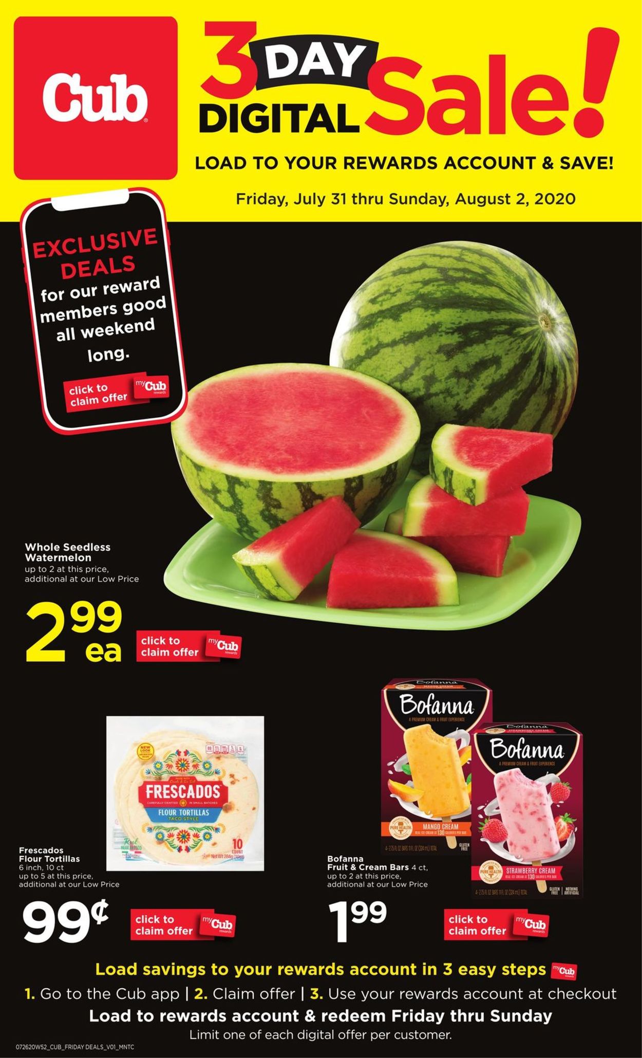 Catalogue Cub Foods from 07/31/2020