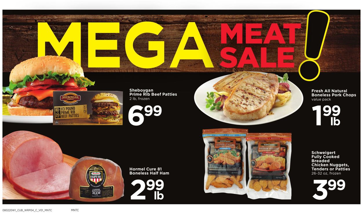 Catalogue Cub Foods from 08/02/2020