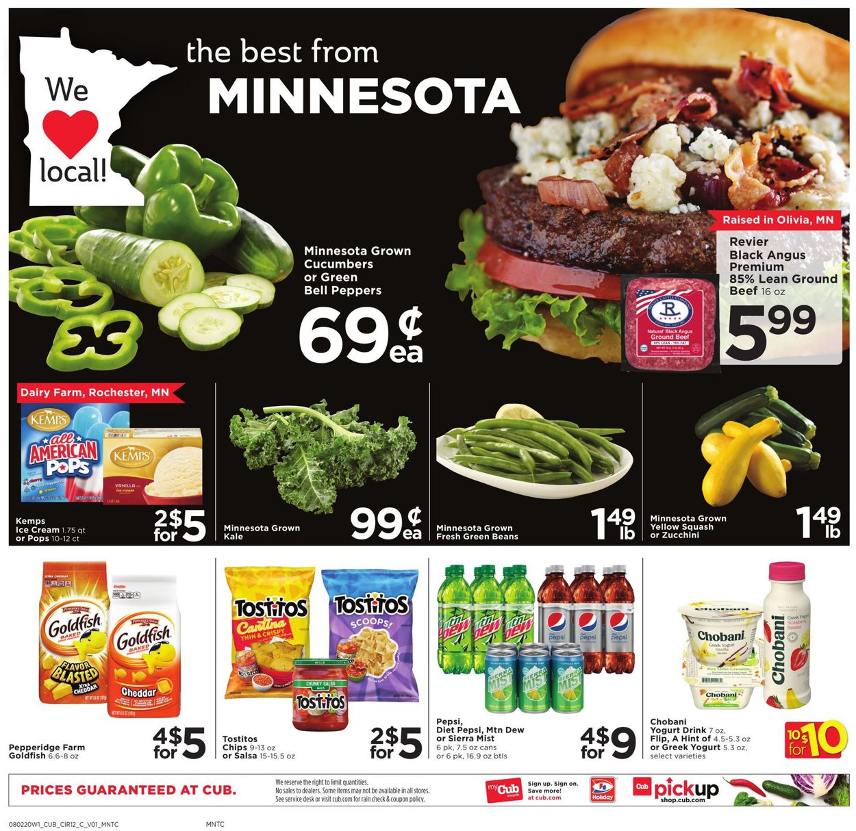 Catalogue Cub Foods from 08/02/2020