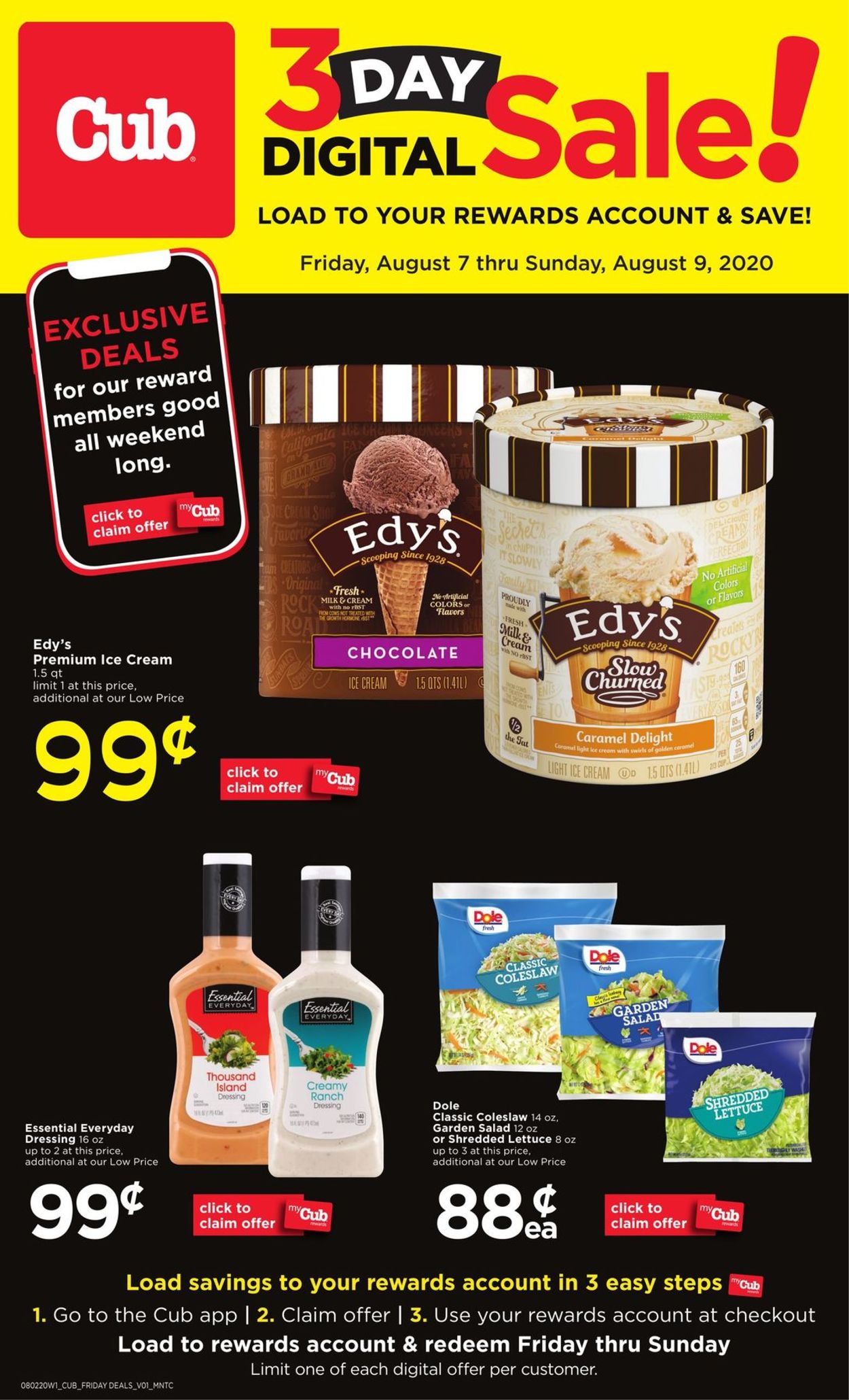 Catalogue Cub Foods from 08/07/2020