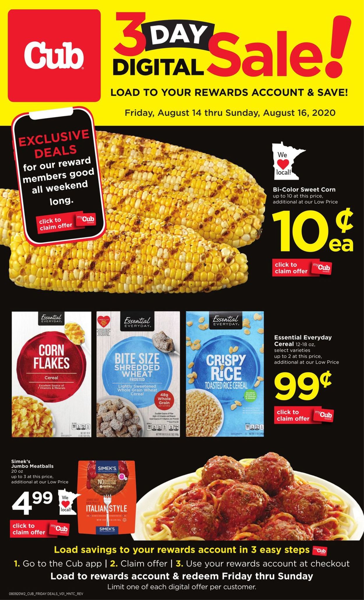 Catalogue Cub Foods from 08/14/2020