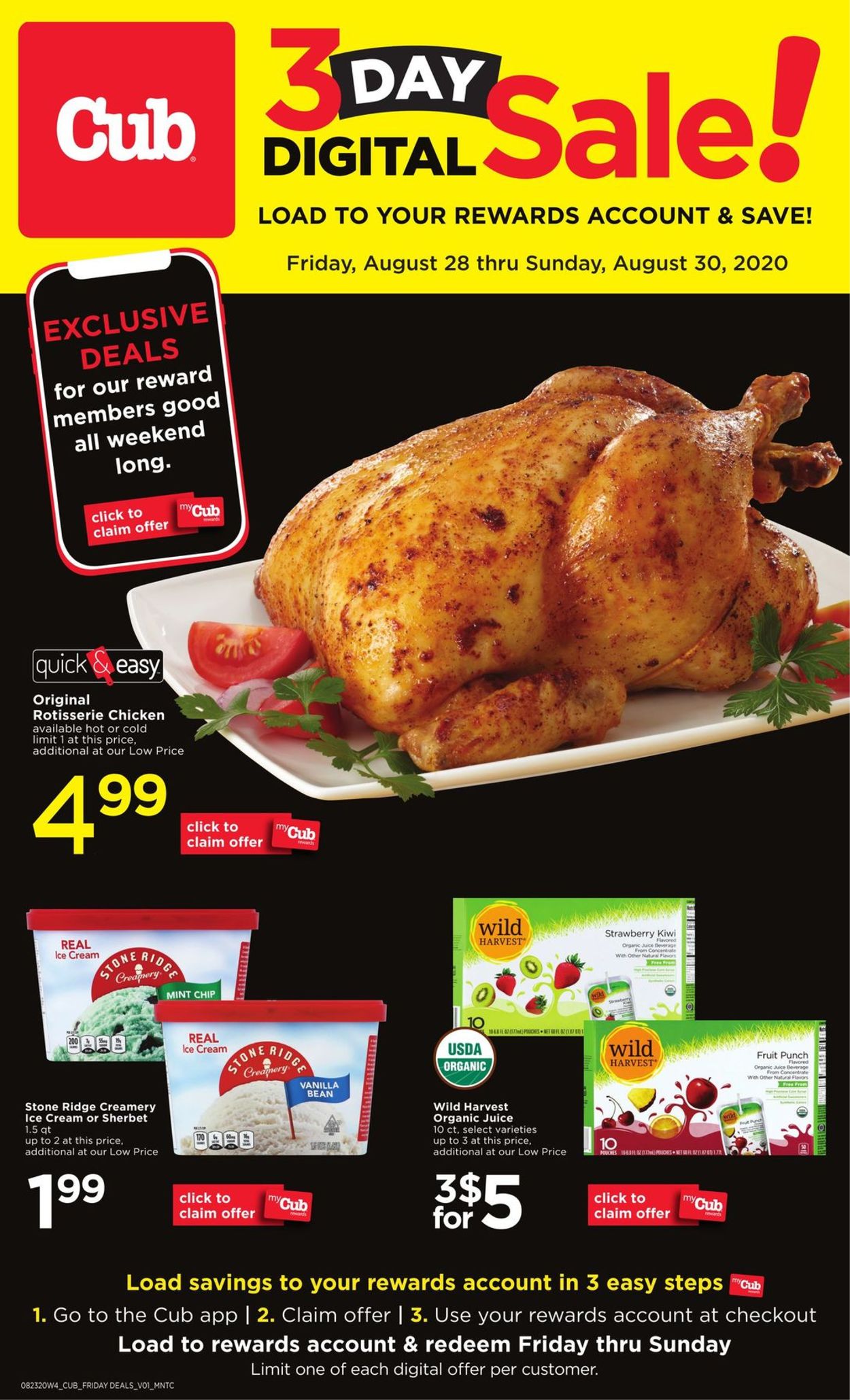 Catalogue Cub Foods from 08/28/2020