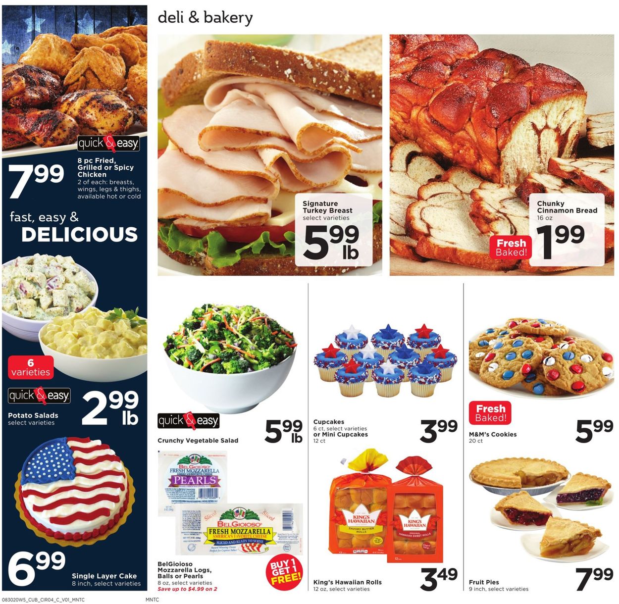 Catalogue Cub Foods from 08/30/2020