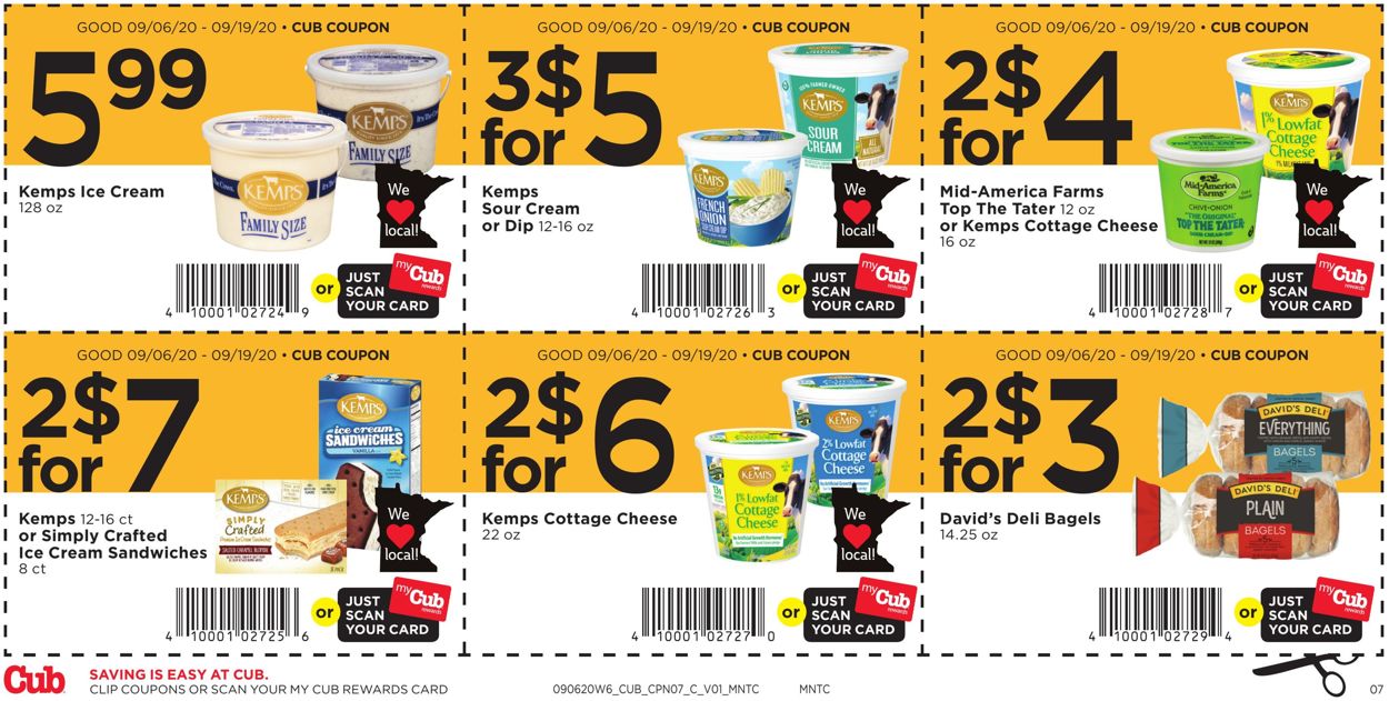 Catalogue Cub Foods from 09/06/2020