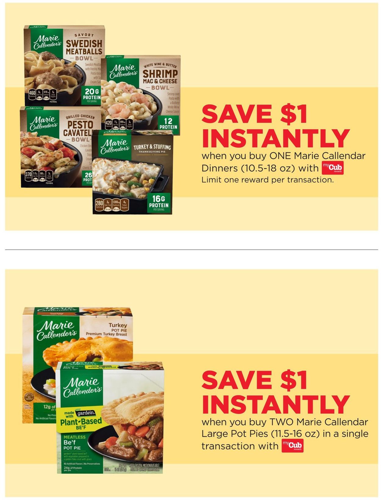 Catalogue Cub Foods from 09/13/2020