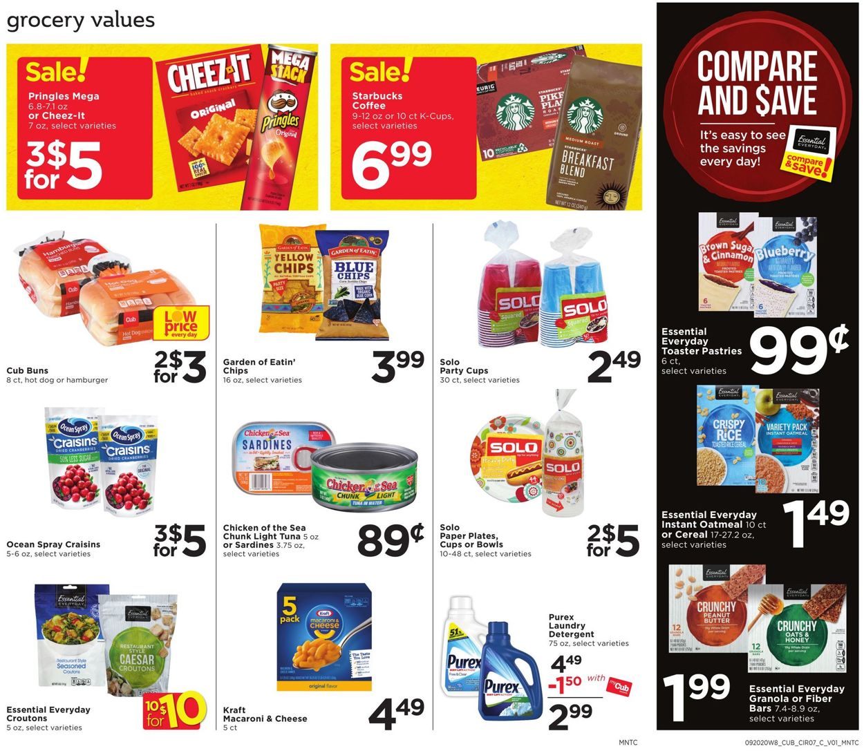 Catalogue Cub Foods from 09/20/2020