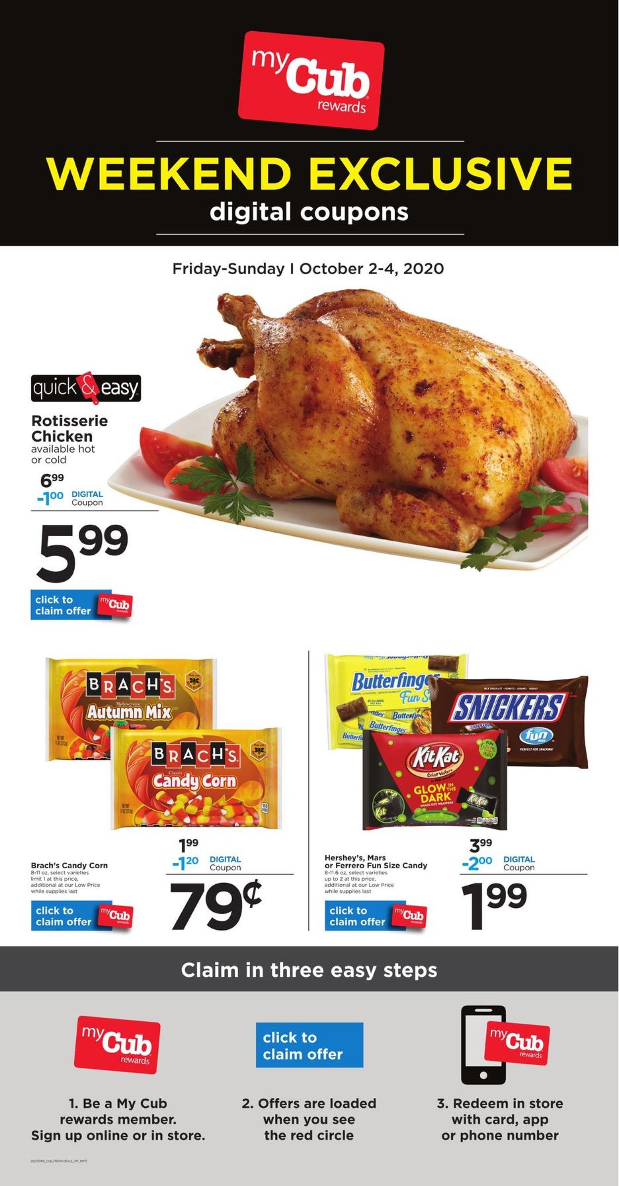 Catalogue Cub Foods from 10/02/2020