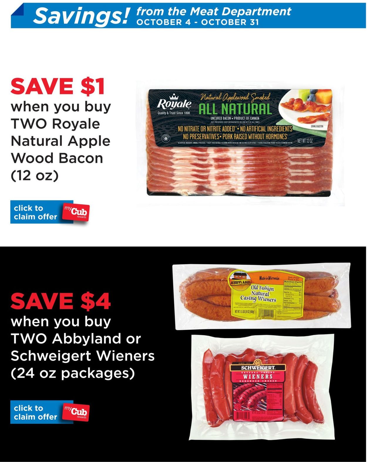 Catalogue Cub Foods from 10/04/2020