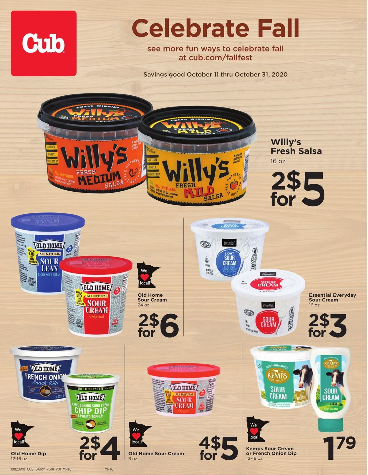 Catalogue Cub Foods from 10/11/2020