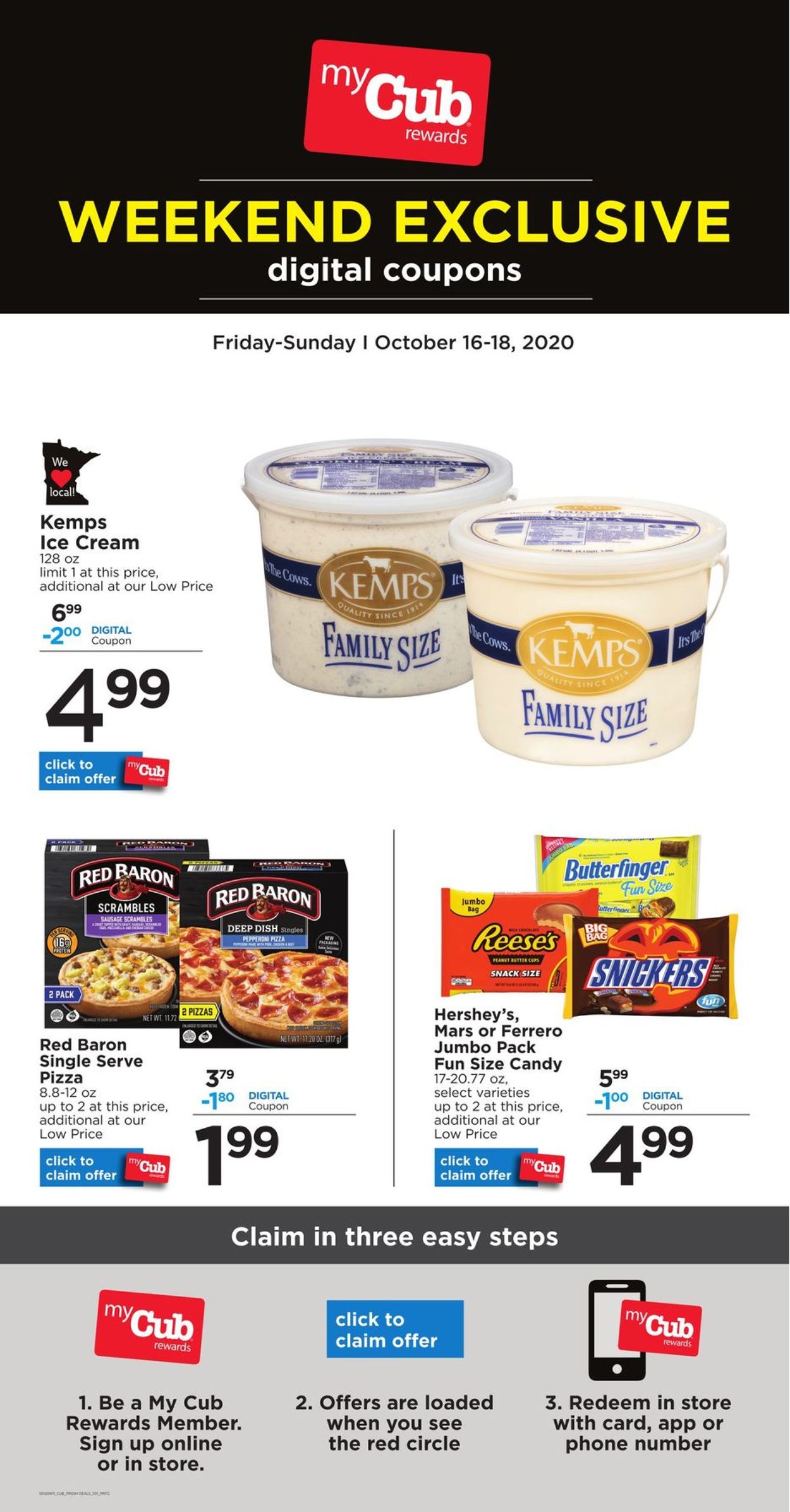 Catalogue Cub Foods from 10/16/2020