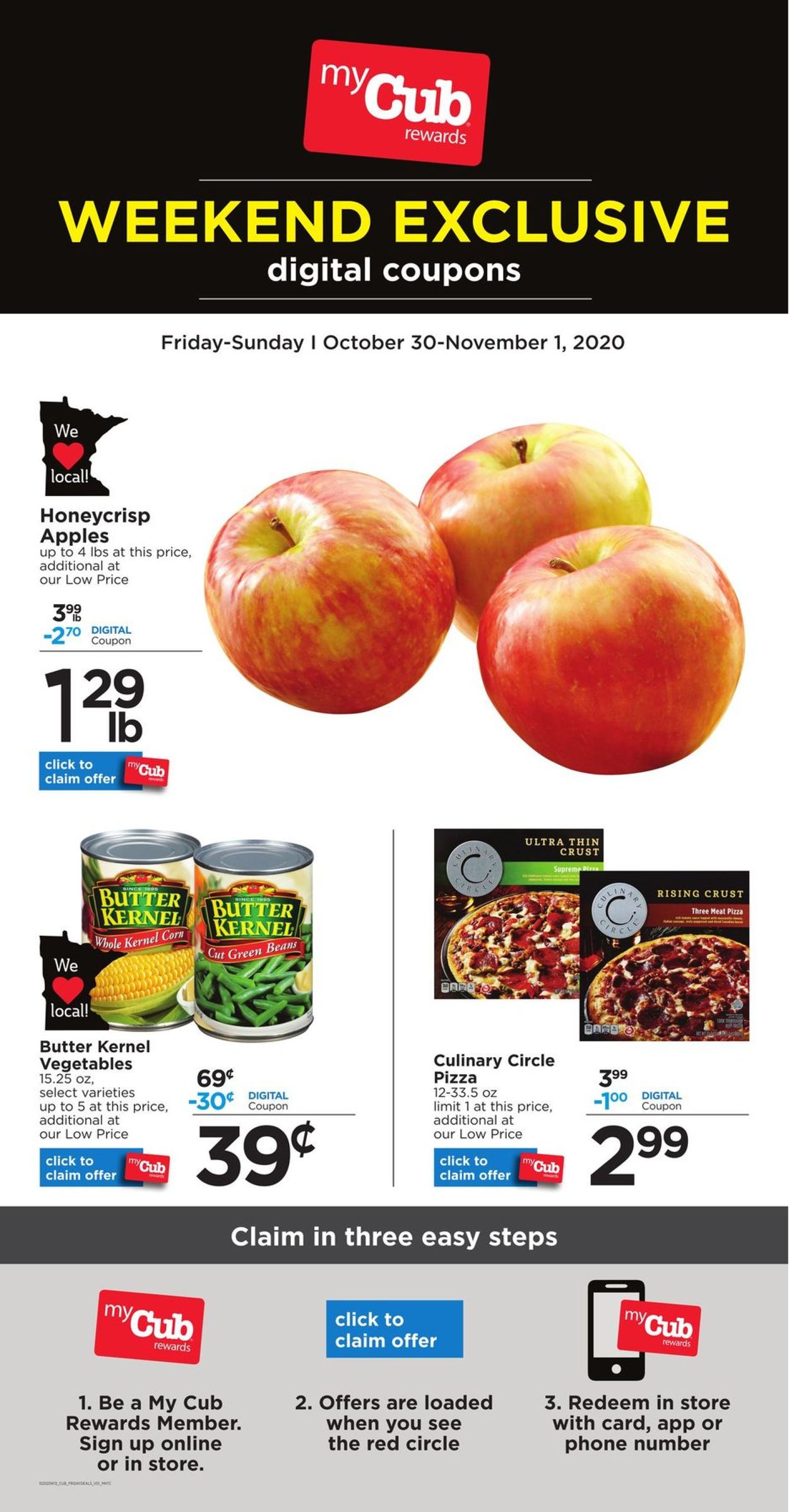 Catalogue Cub Foods from 10/30/2020