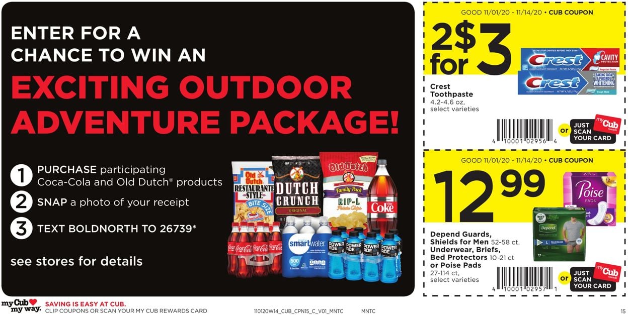Catalogue Cub Foods from 11/01/2020