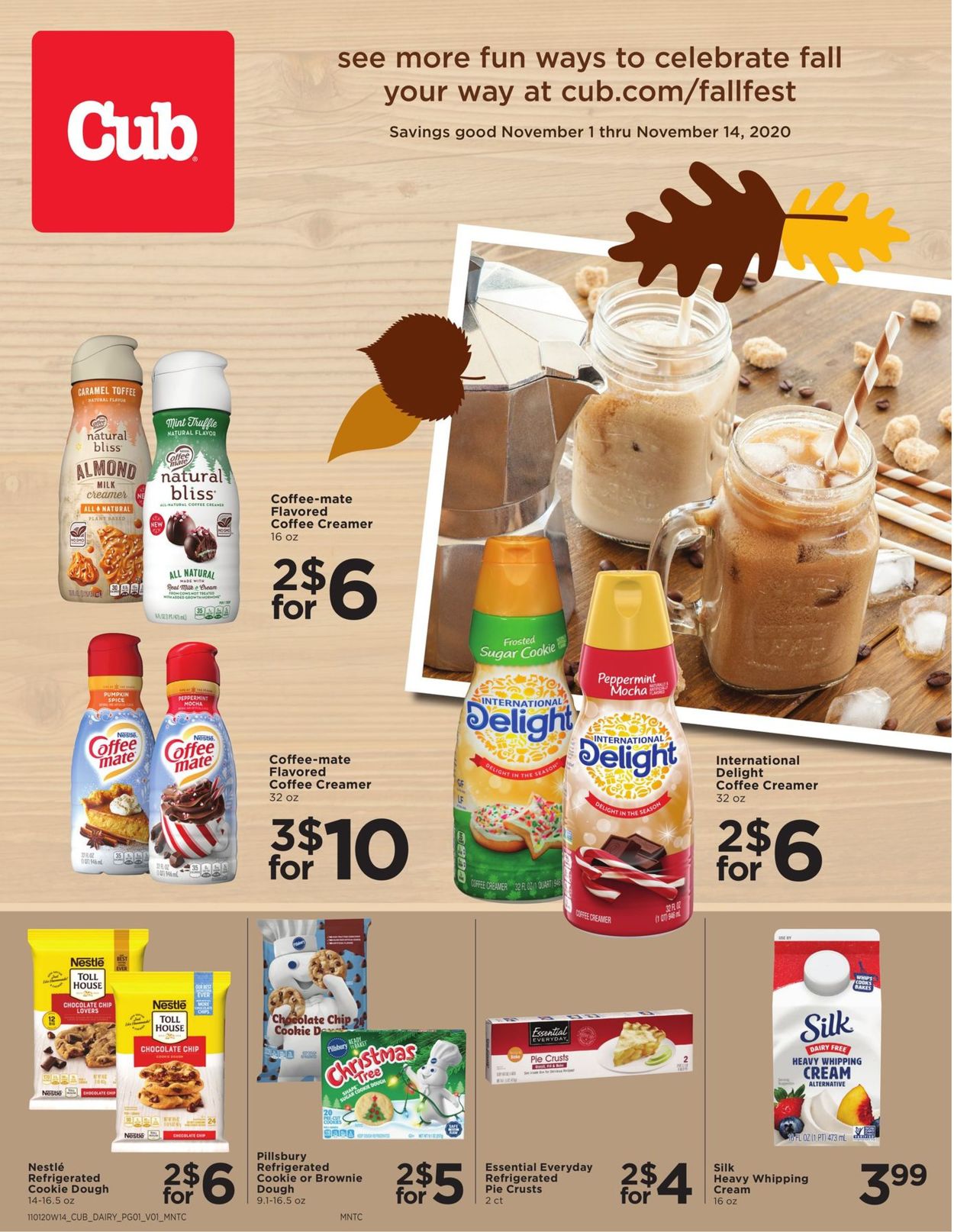 Catalogue Cub Foods from 11/01/2020