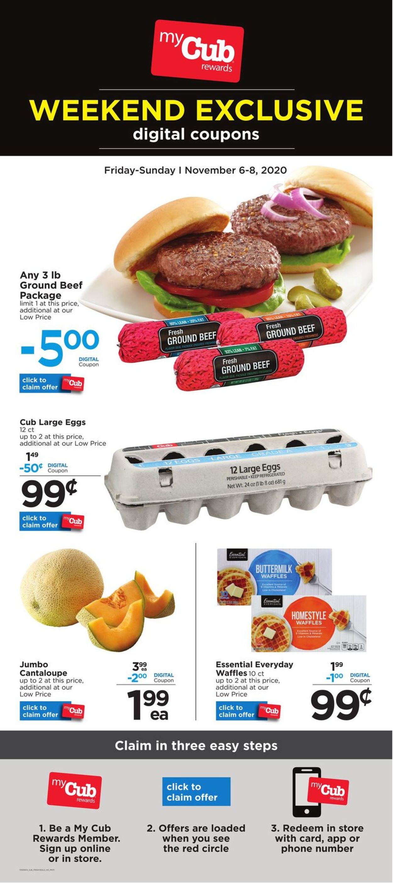 Catalogue Cub Foods from 11/06/2020