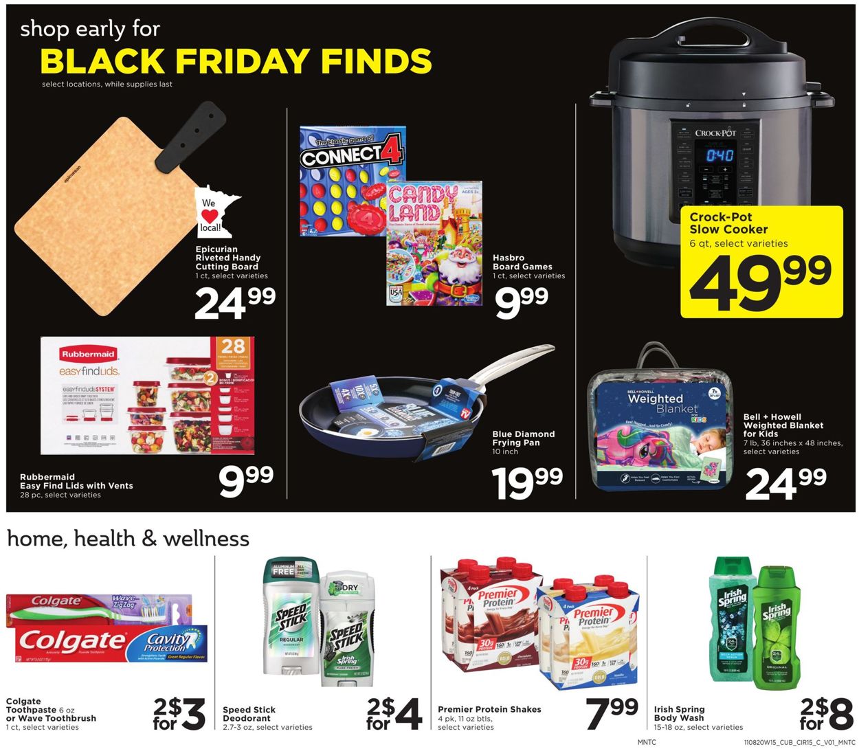 Catalogue Cub Foods from 11/08/2020