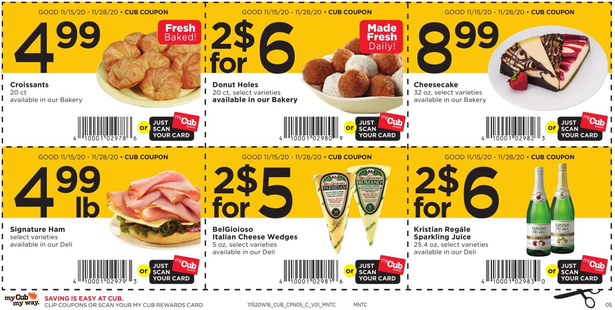 Catalogue Cub Foods from 11/15/2020