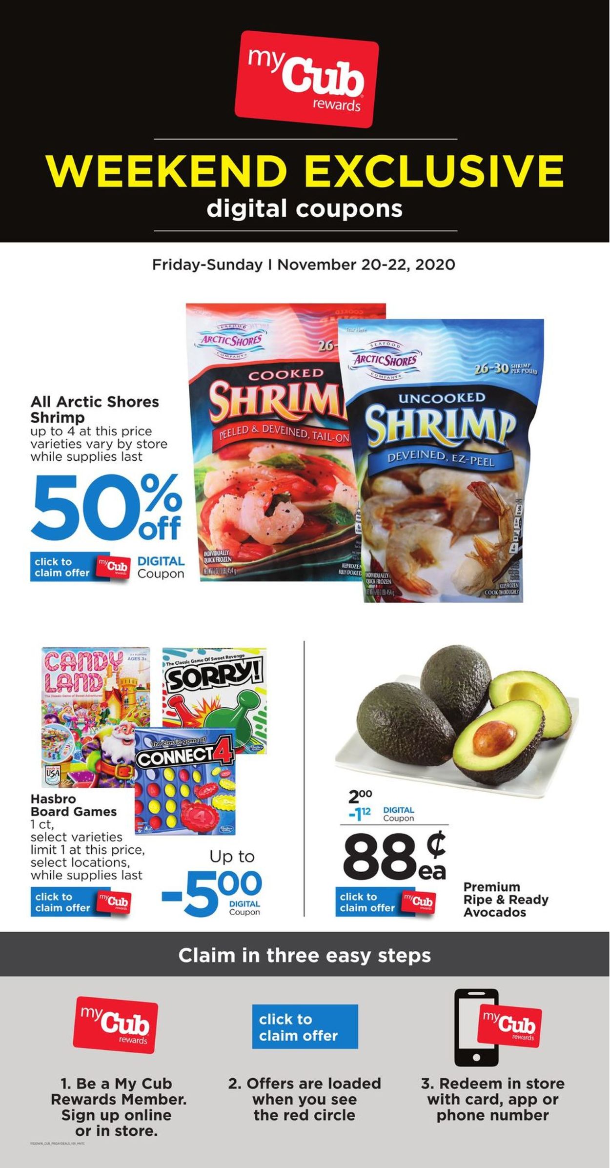 Catalogue Cub Foods from 11/20/2020