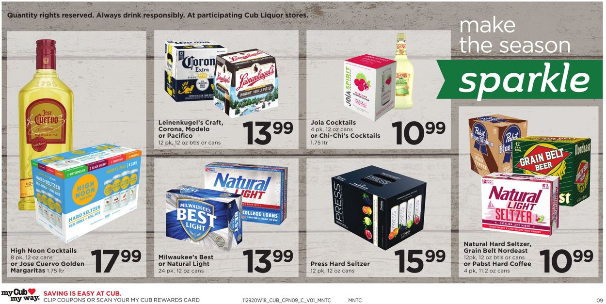 Catalogue Cub Foods Cyber Monday 2020 from 11/29/2020