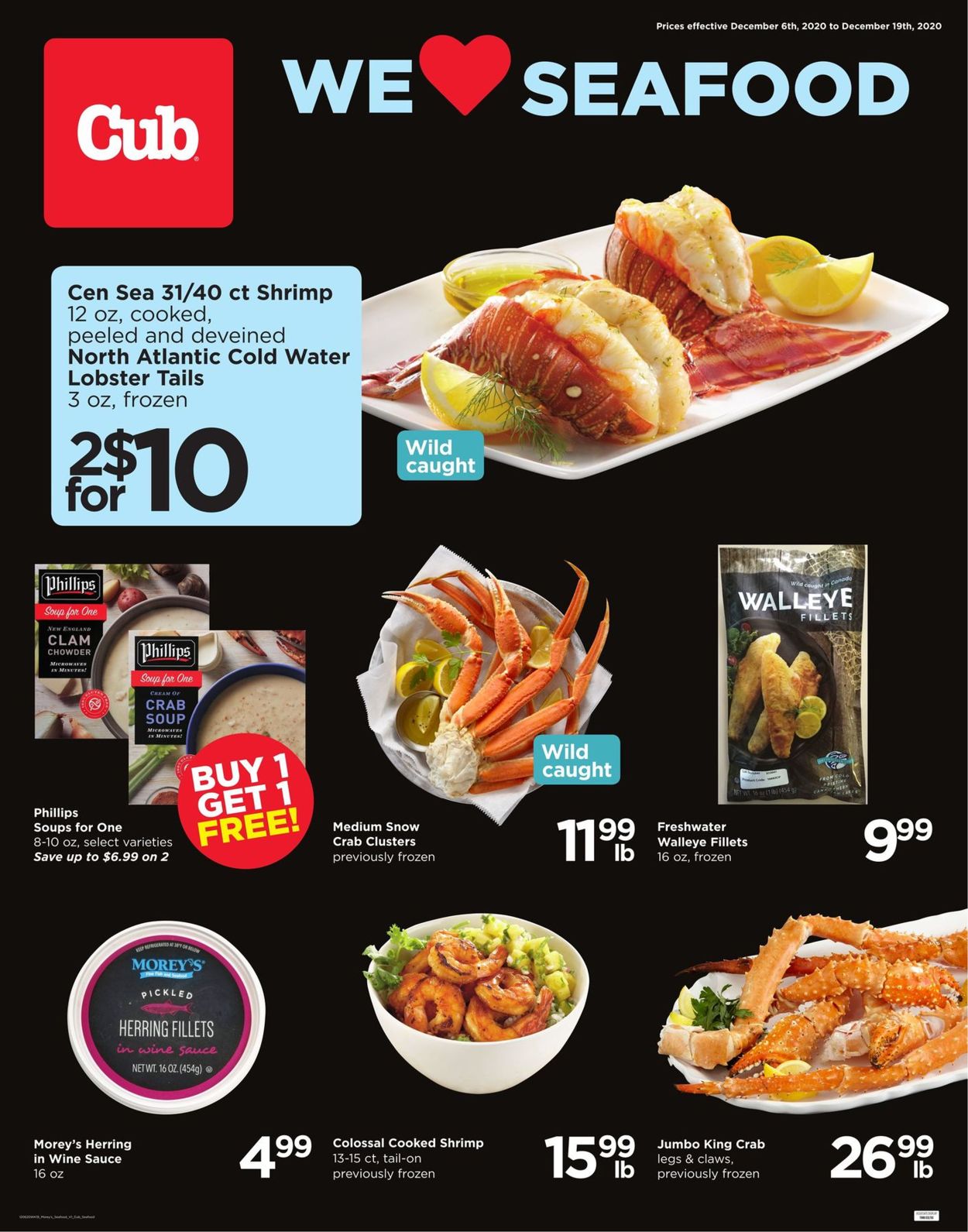 Catalogue Cub Foods Seafood 2020 from 12/06/2020