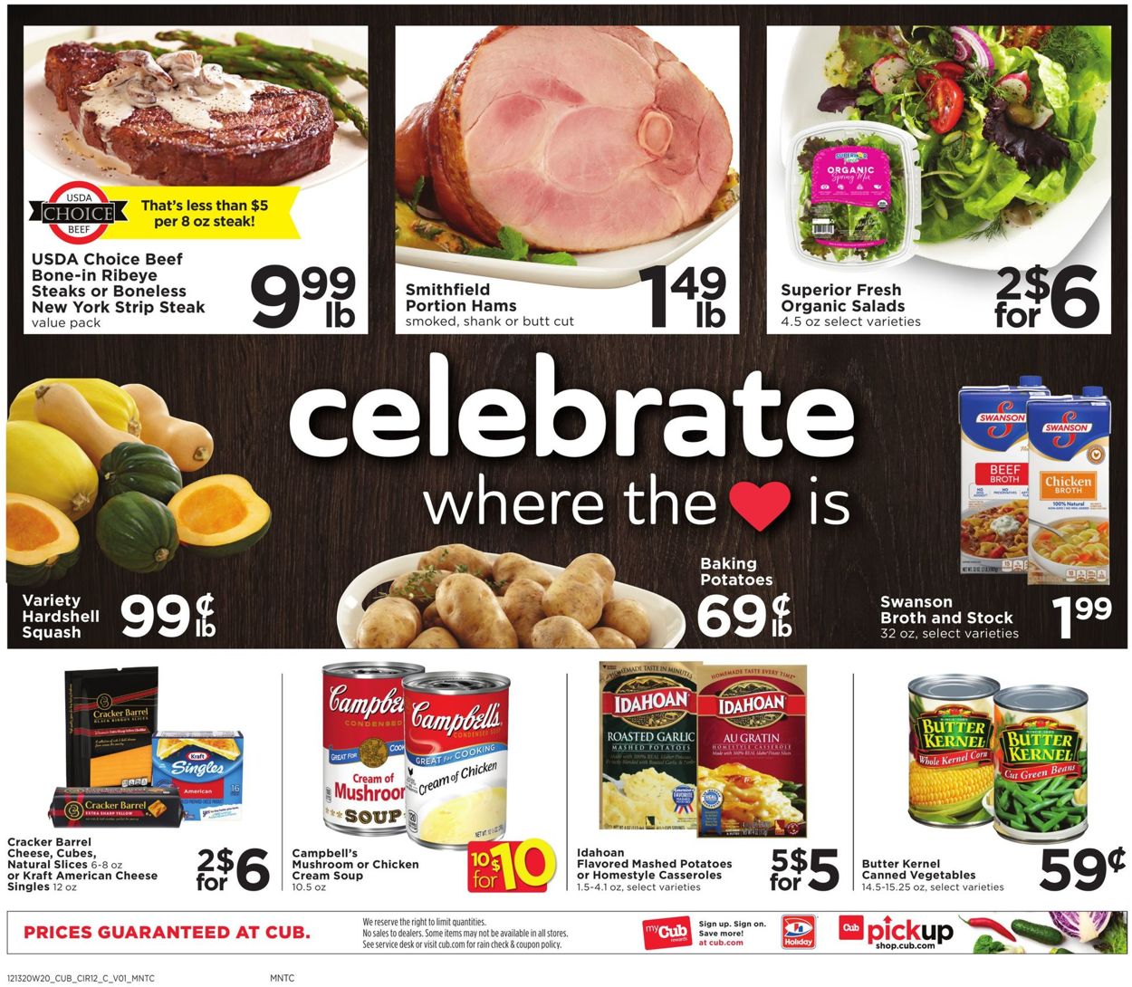 Catalogue Cub Foods Grocery Savings 2020 from 12/13/2020