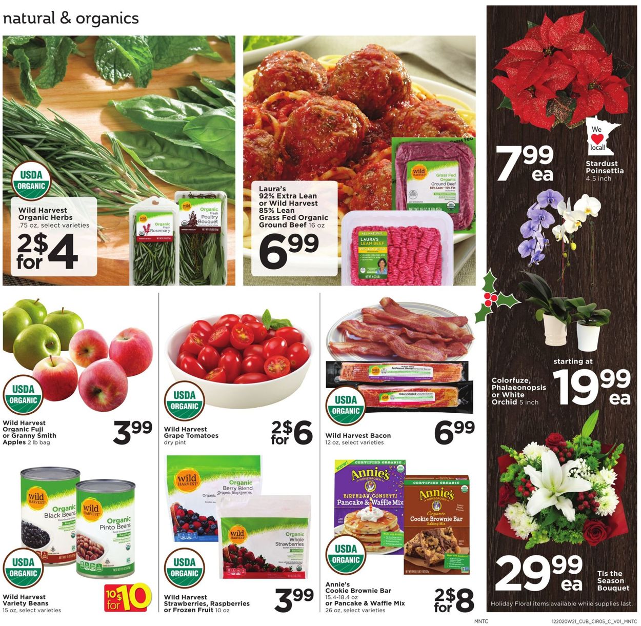 Catalogue Cub Foods Grocery Savings 2020 from 12/20/2020