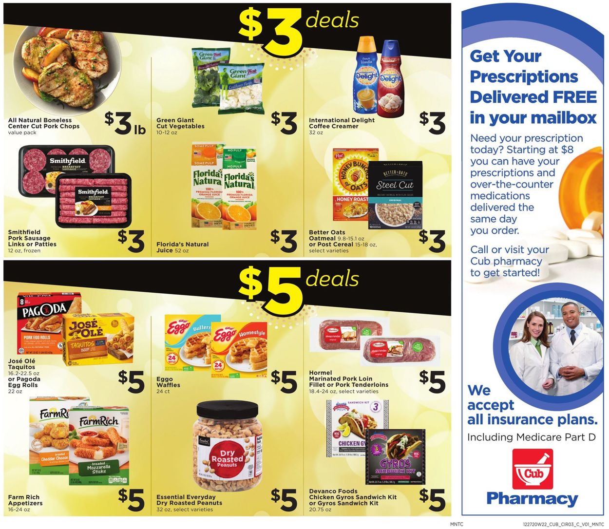 Catalogue Cub Foods Grocery Savings from 12/27/2020
