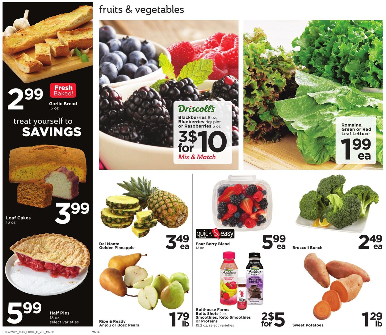 Catalogue Cub Foods Grocery Savings 2021 from 01/03/2021