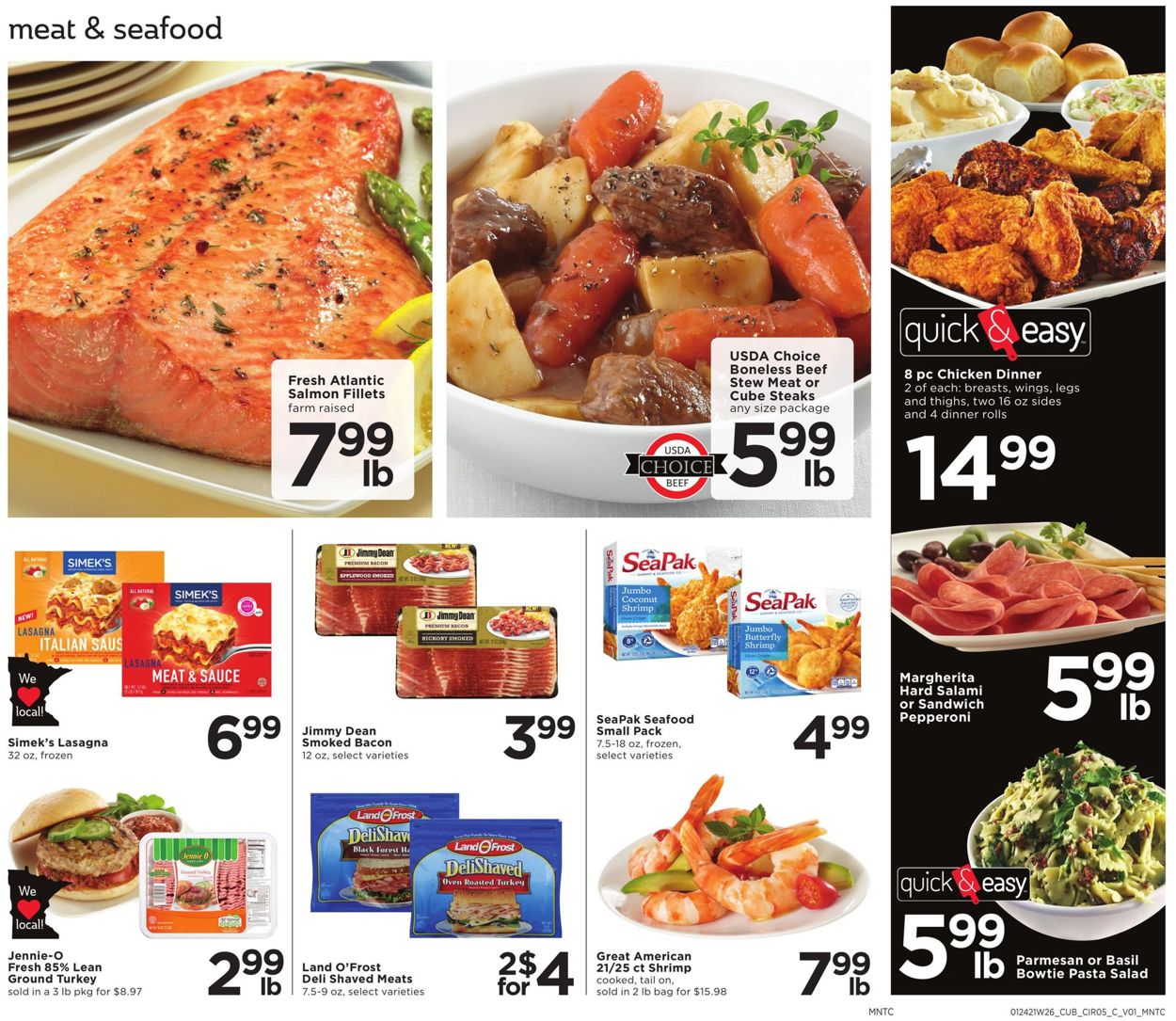 Catalogue Cub Foods from 01/24/2021