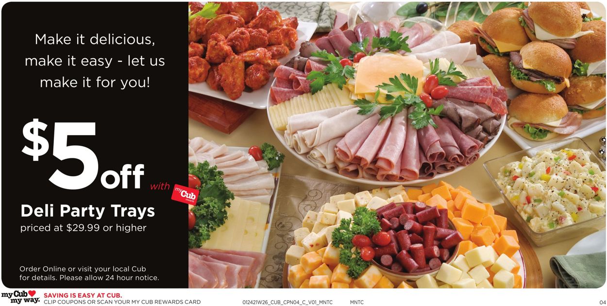 Catalogue Cub Foods Coupon Savings 2021 from 01/24/2021
