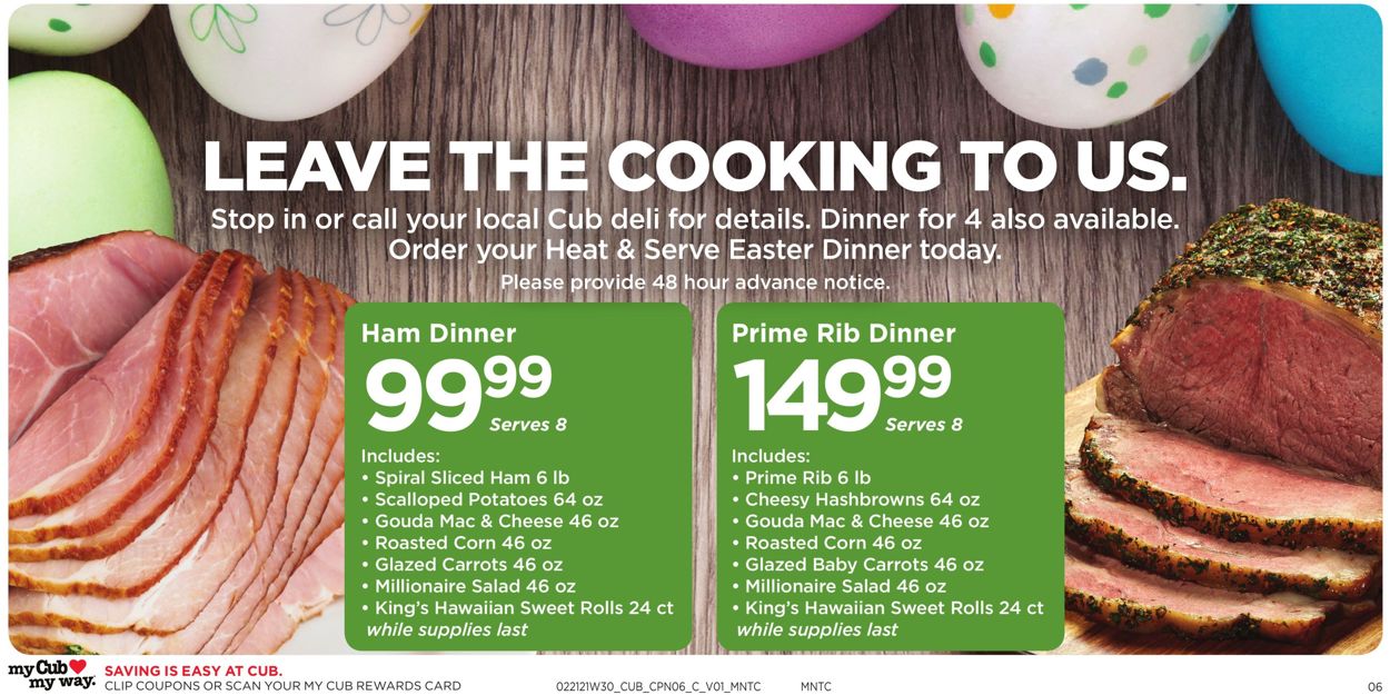 Catalogue Cub Foods from 02/21/2021