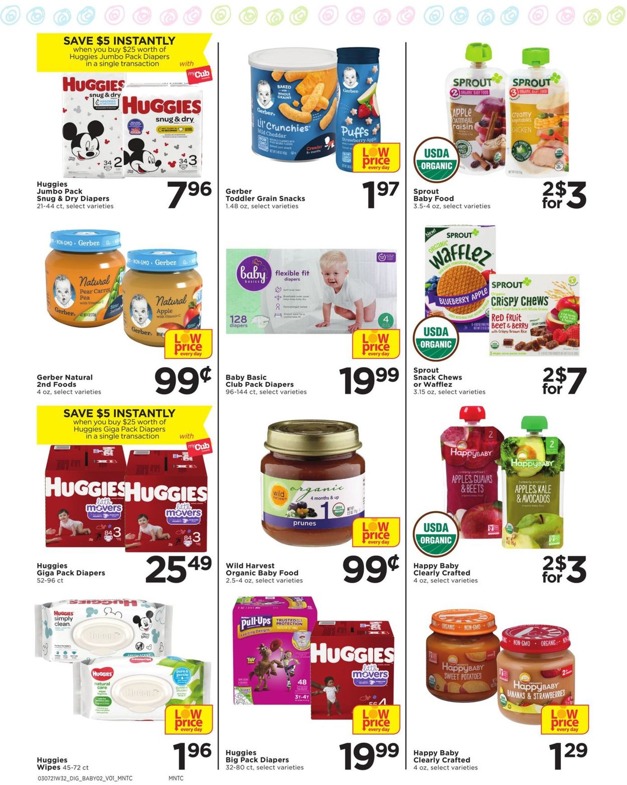 Catalogue Cub Foods from 03/07/2021