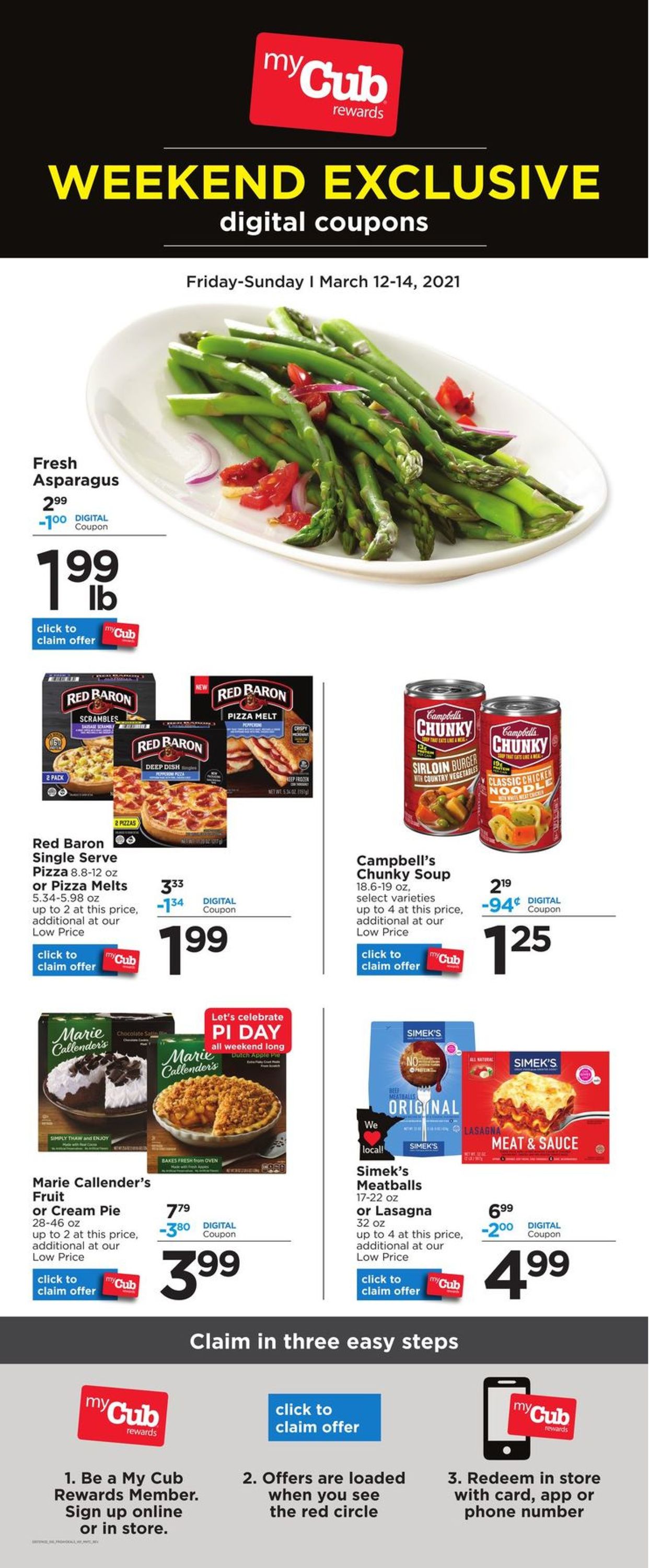 Catalogue Cub Foods from 03/12/2021