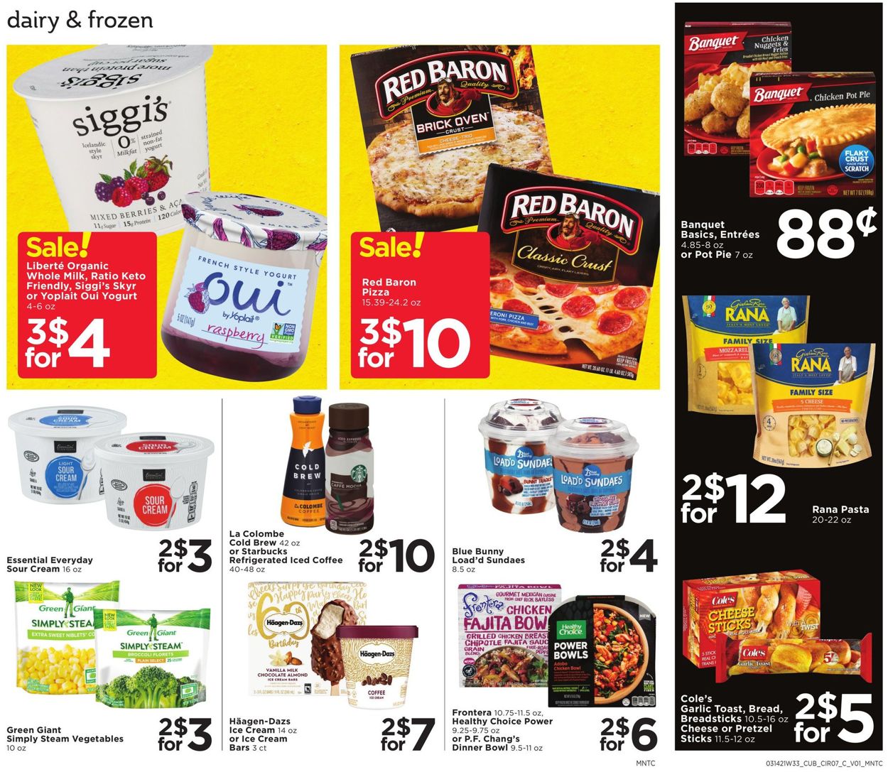 Catalogue Cub Foods from 03/14/2021